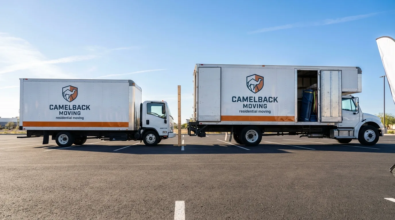 Moving truck size capacity guide in Hot Sulphur Springs